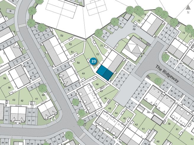 Site plan - artist's impression subject to change
